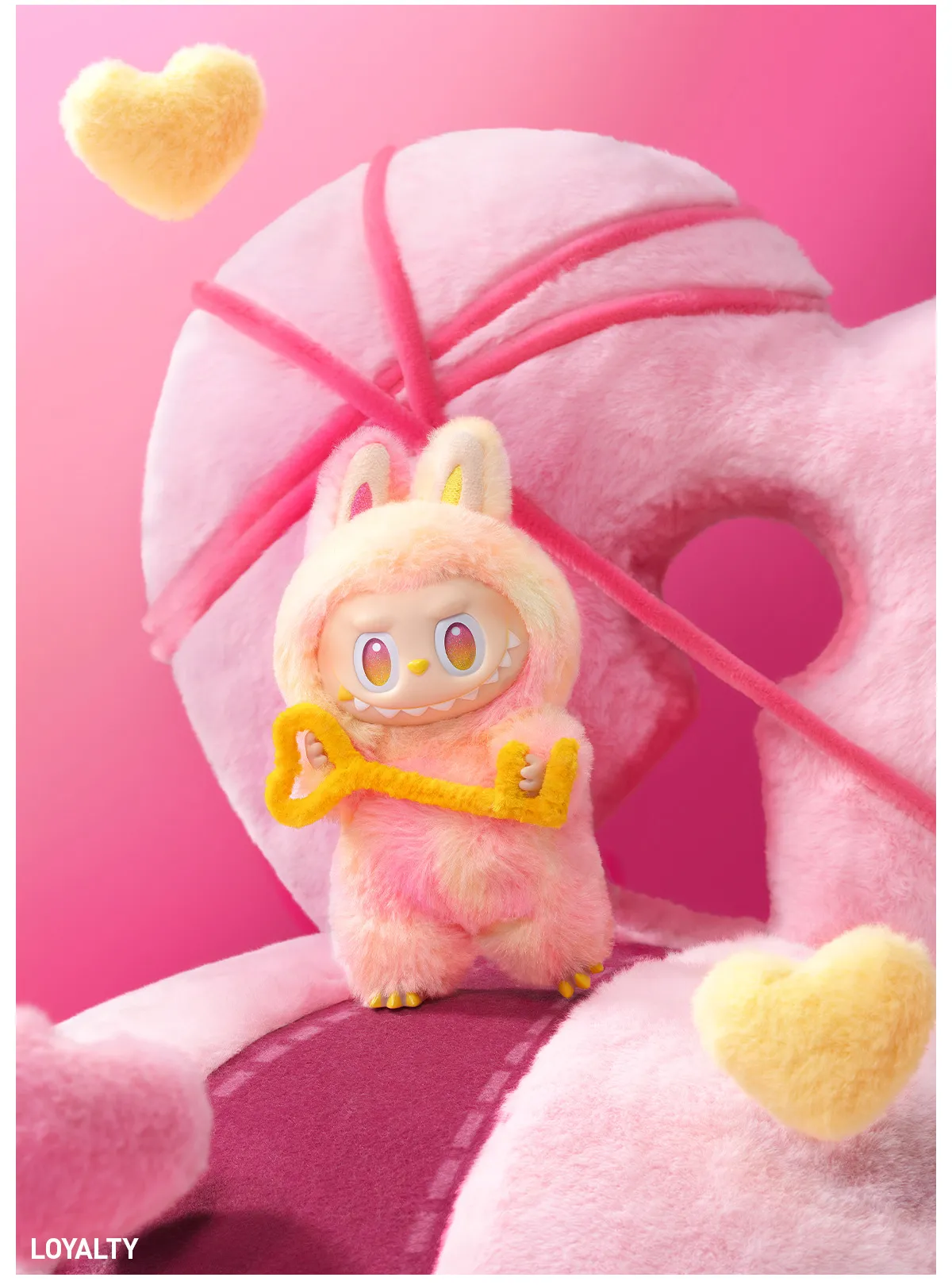 Pop Mart Original Labubu Big Into Energy – Loyalty (Pink)